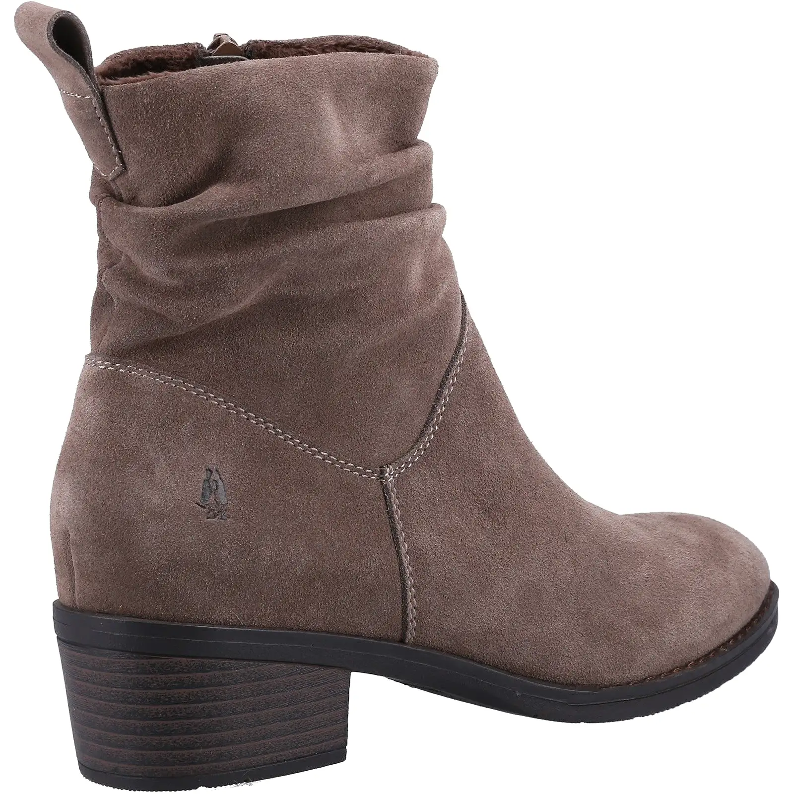 Hush Puppies Iris Womens Suede Leather Ankle Boot