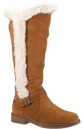 Hush Puppies Mariana Womens Warm Lined Mid Calf Boot