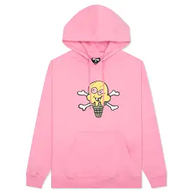 ICE CREAM CONES HOODIE - SEA PINK