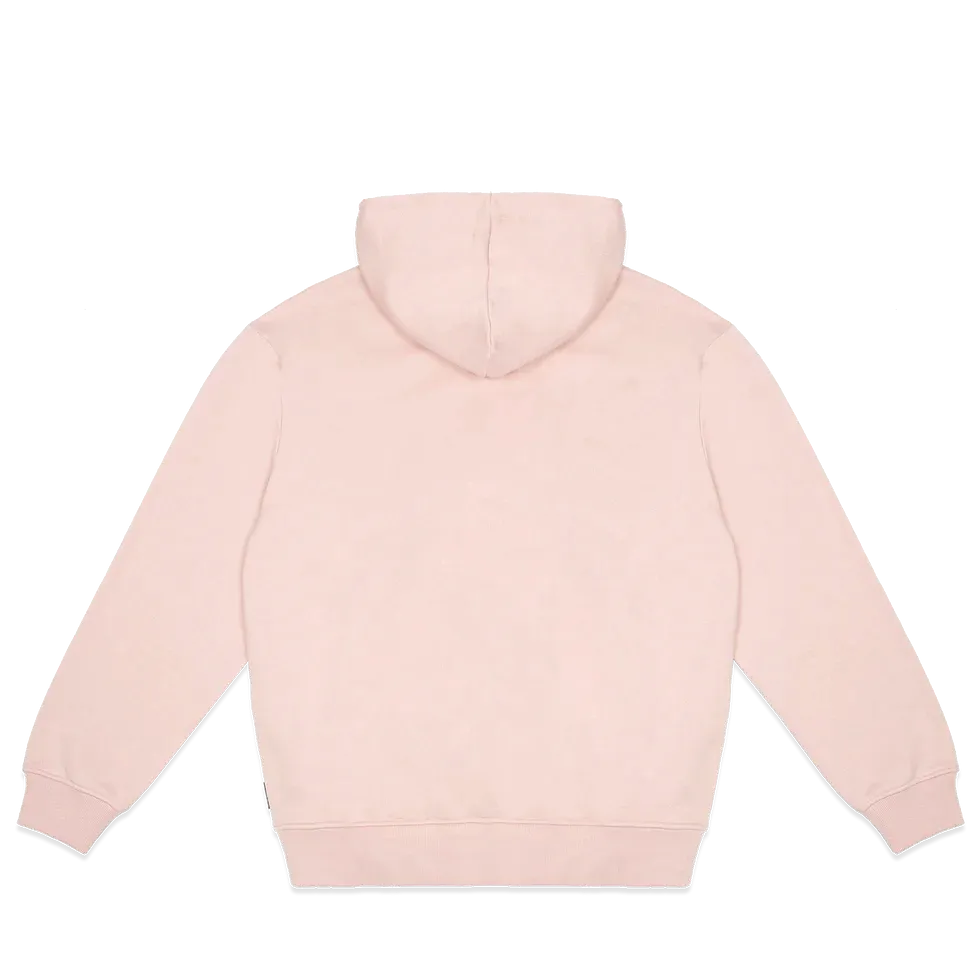 ICE VANILLA CROISSANT HOODIE - ROSE SMOKE