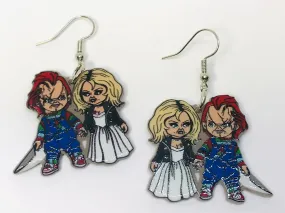 Japan Comic story book  Charlie's Wife Halloween Acrylic Earrings