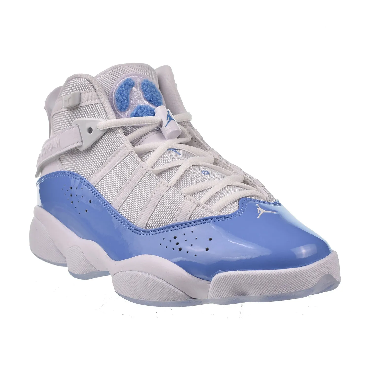 Jordan 6 Rings UNC Men's Shoes White-Valor Ice Blue