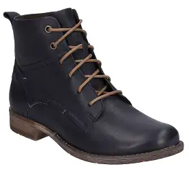 Josef Seibel Sienna 95 Womens Leather Lace Up Ankle Boot