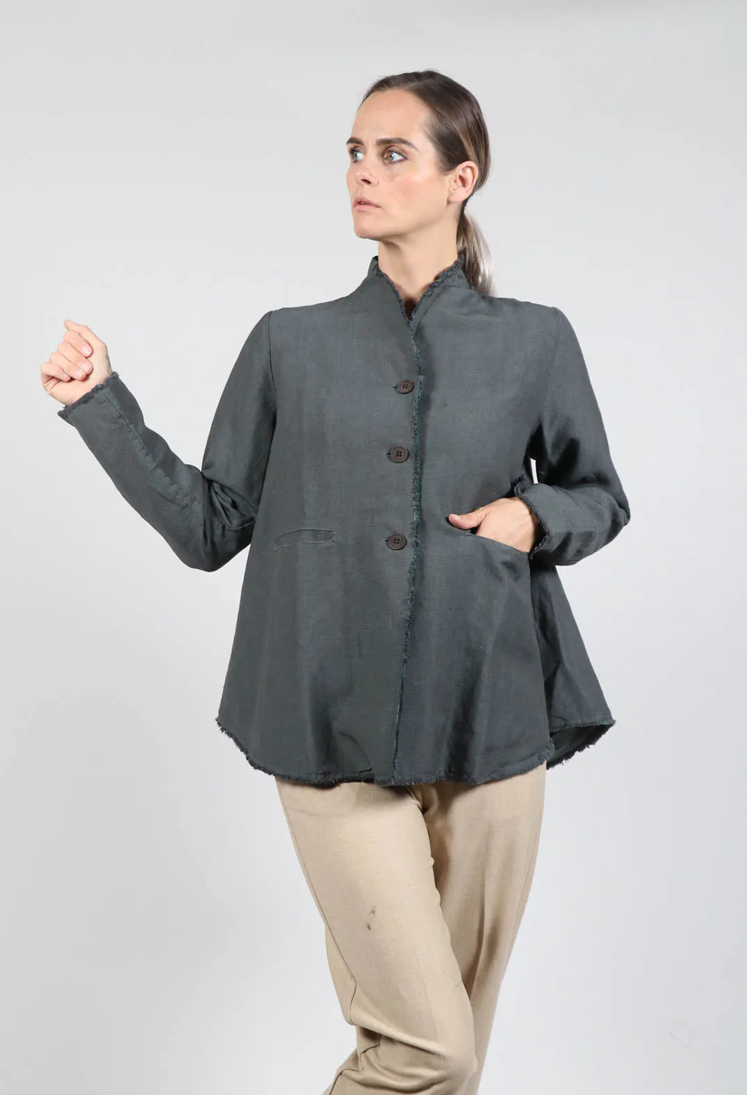 Long Sleeve Collared Jacket