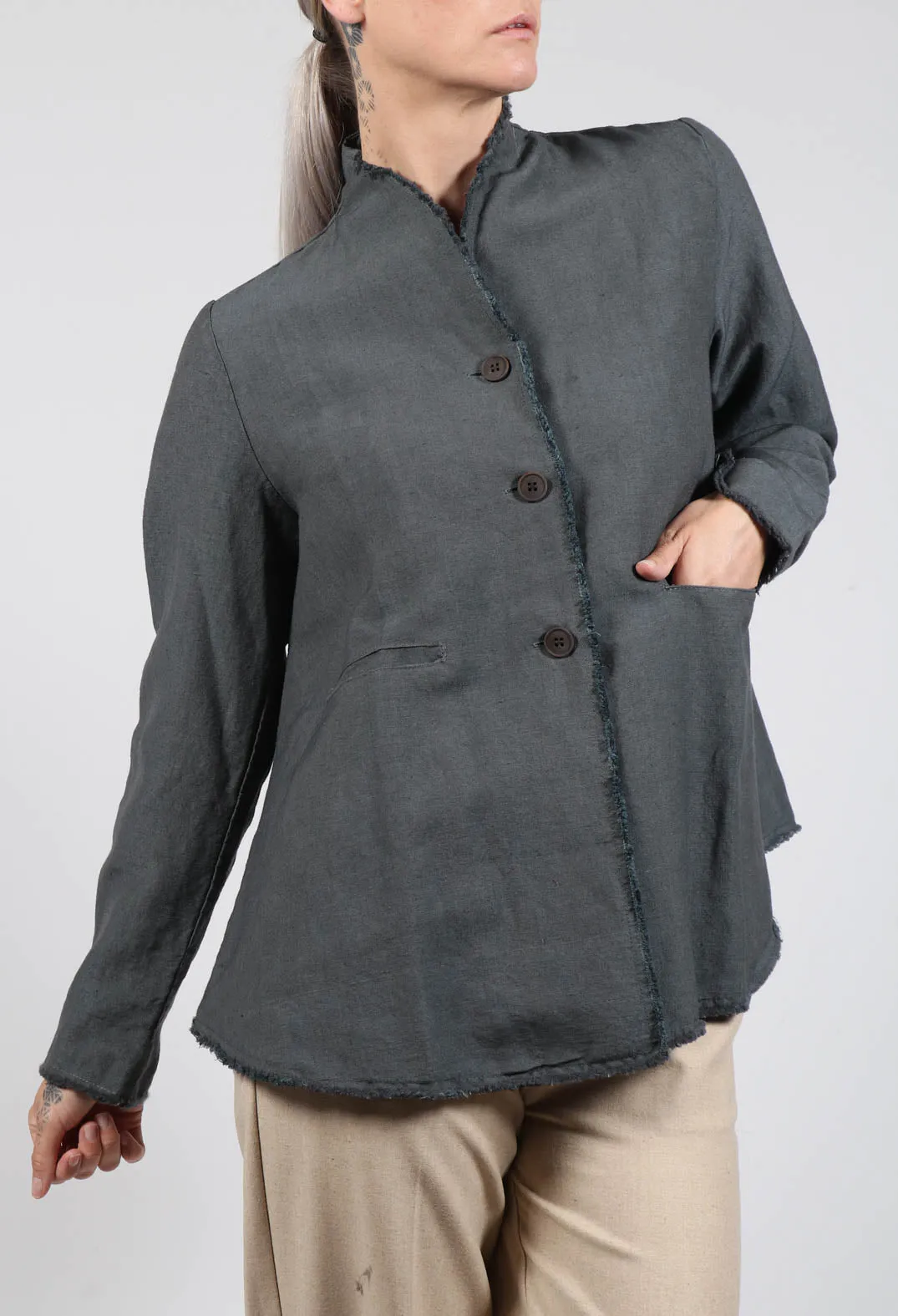 Long Sleeve Collared Jacket