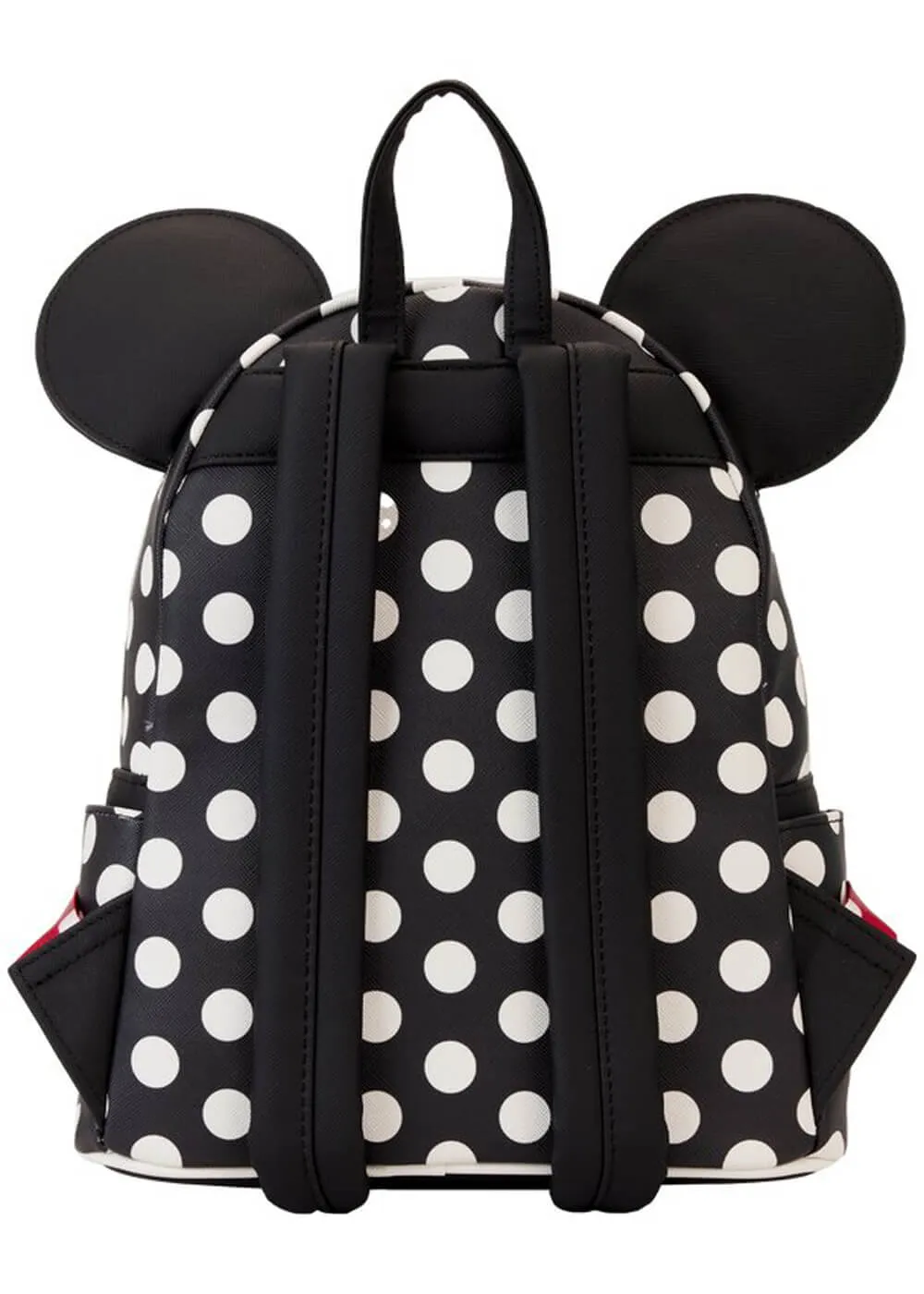 Loungefly Disney Minnie Rocks the Dots Classic Backpack Black Red