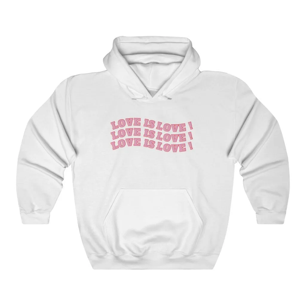 Love Is Love Retro Hoodie