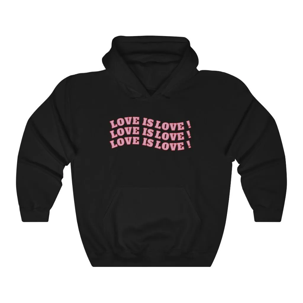 Love Is Love Retro Hoodie