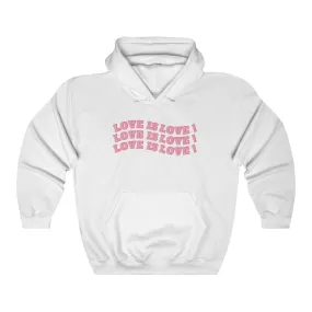 Love Is Love Retro Hoodie