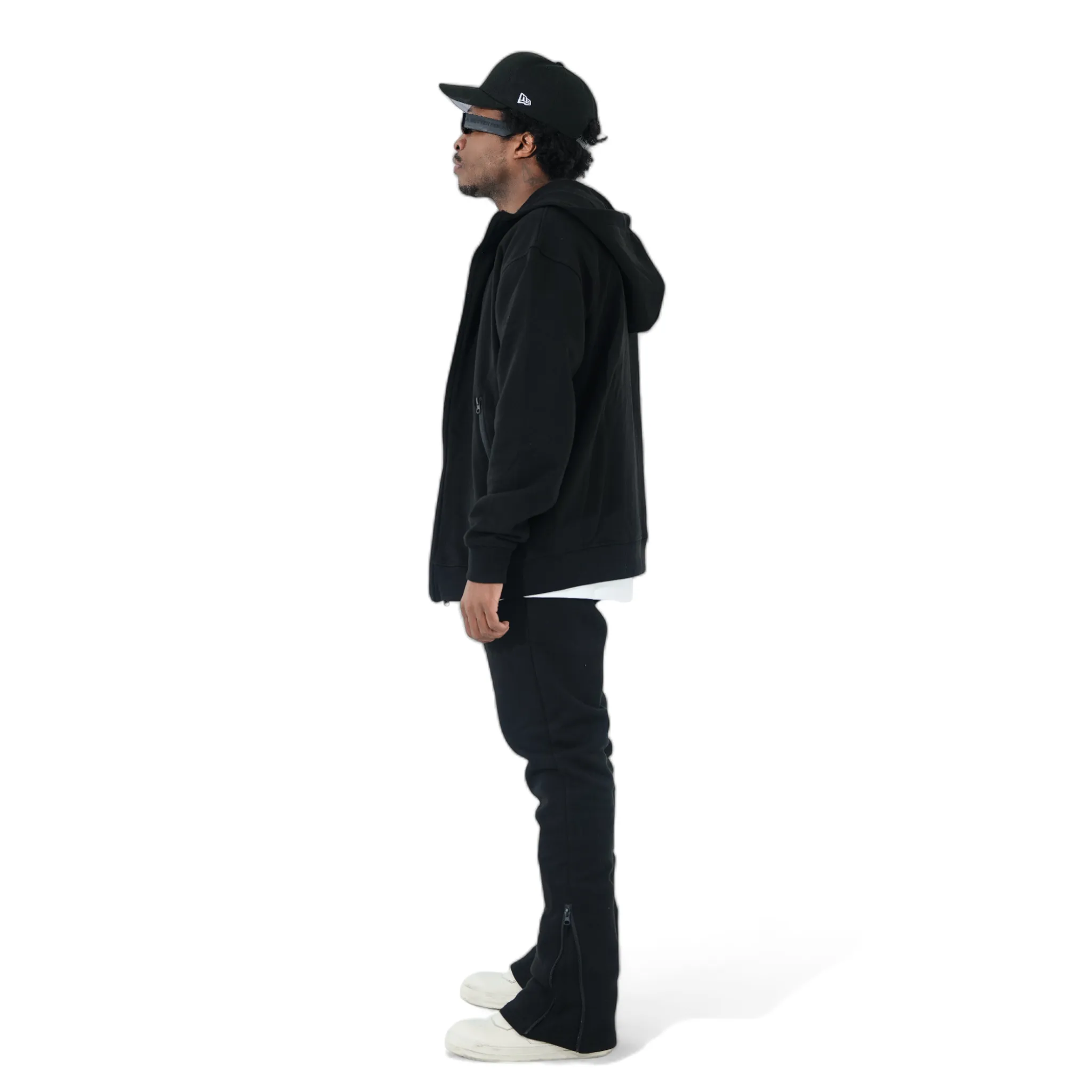 Lux Blanco Hoodie : Black