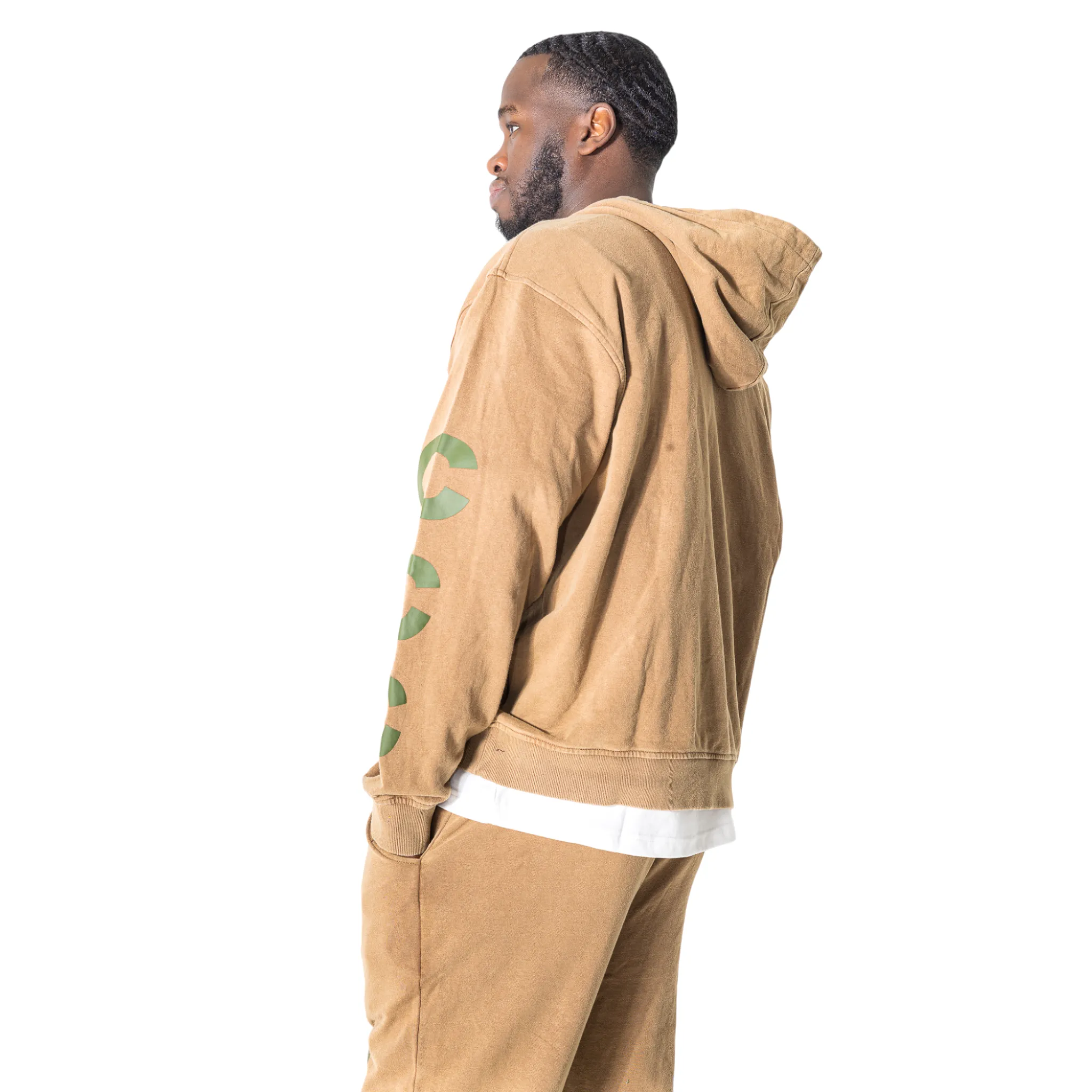 Luxe Basic Hoodie : Brown