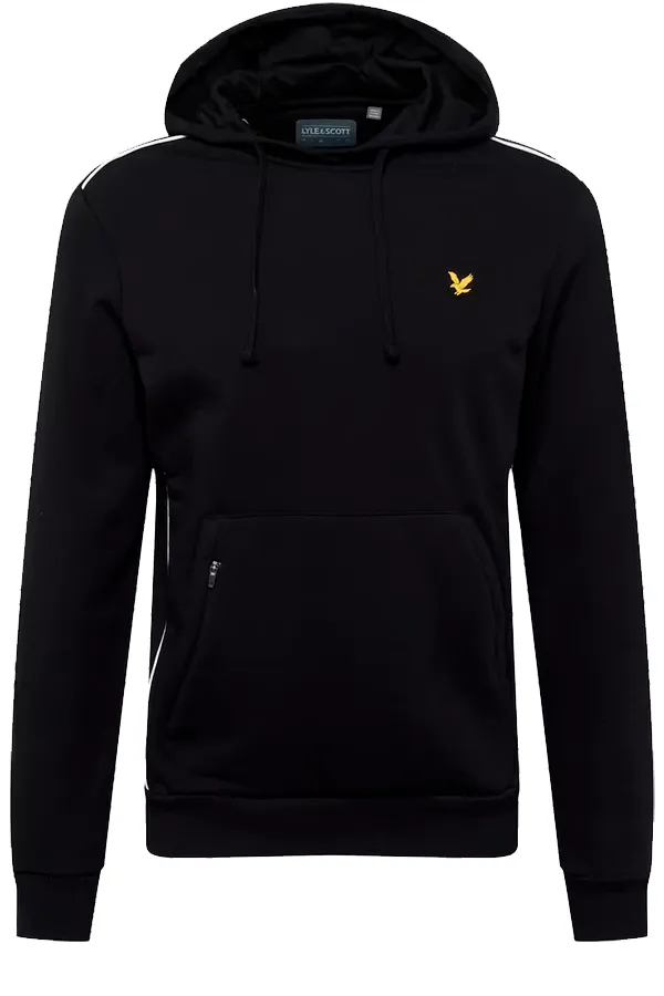 Lyle & Scott Pipe Hoodie Black