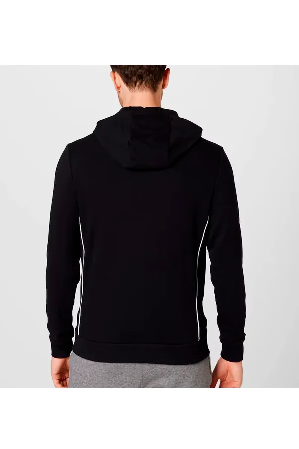 Lyle & Scott Pipe Hoodie Black