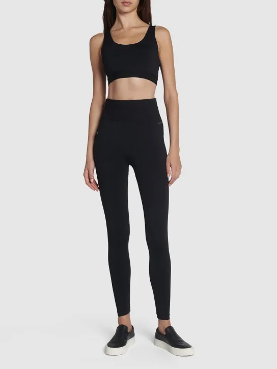 Max Mara   Pirania logo jersey seamless leggings 