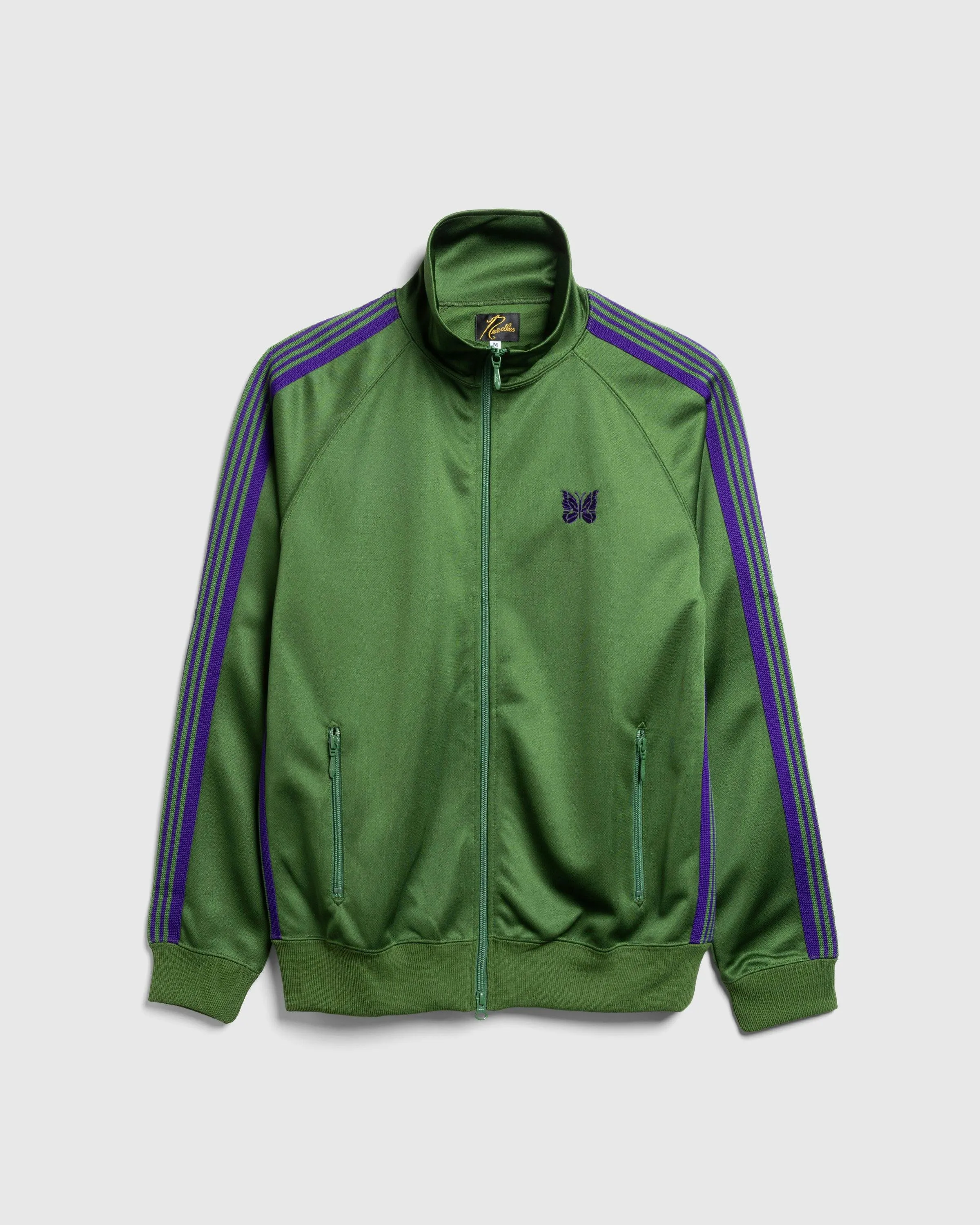 Needles – Poly Smooth Track Jacket Ivy Green | Highsnobiety Shop