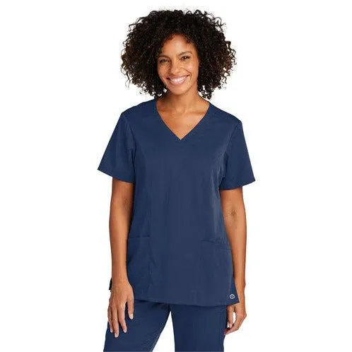 NEW WonderWink Women’s Premiere Flex V-Neck Top