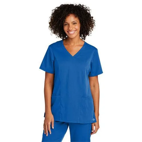 NEW WonderWink Women’s Premiere Flex V-Neck Top