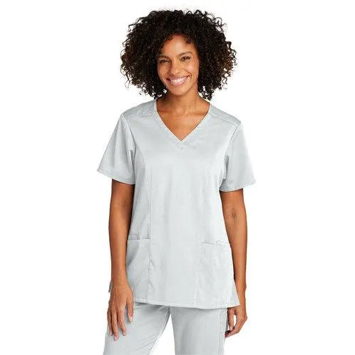 NEW WonderWink Women’s Premiere Flex V-Neck Top