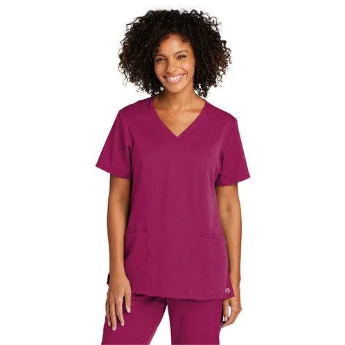 NEW WonderWink Women’s Premiere Flex V-Neck Top