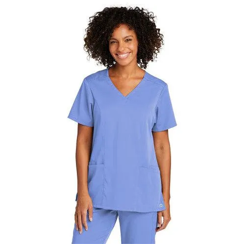 NEW WonderWink Women’s Premiere Flex V-Neck Top