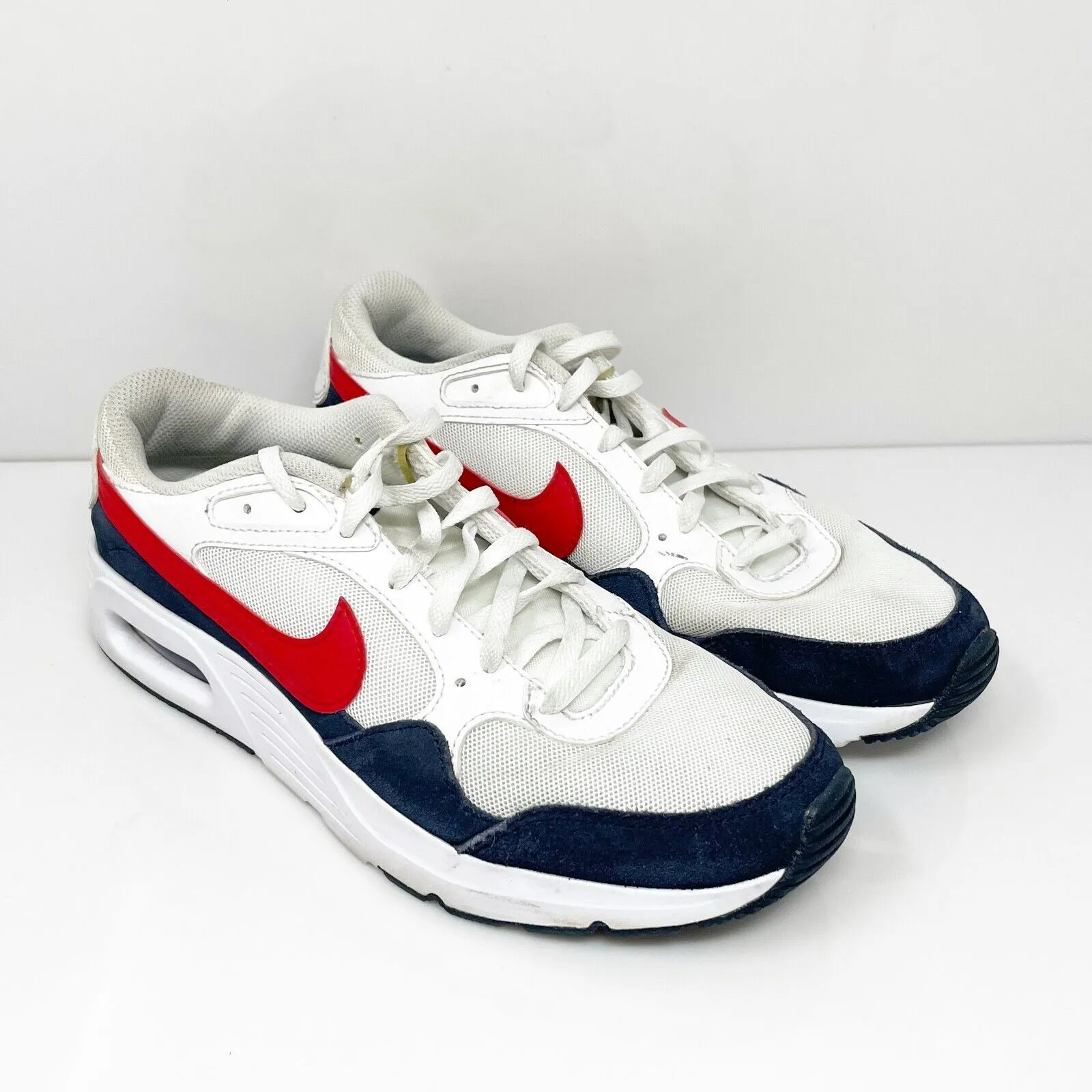 Nike Boys Air Max SC CZ5358-103 White Casual Shoes Sneakers Size 6Y