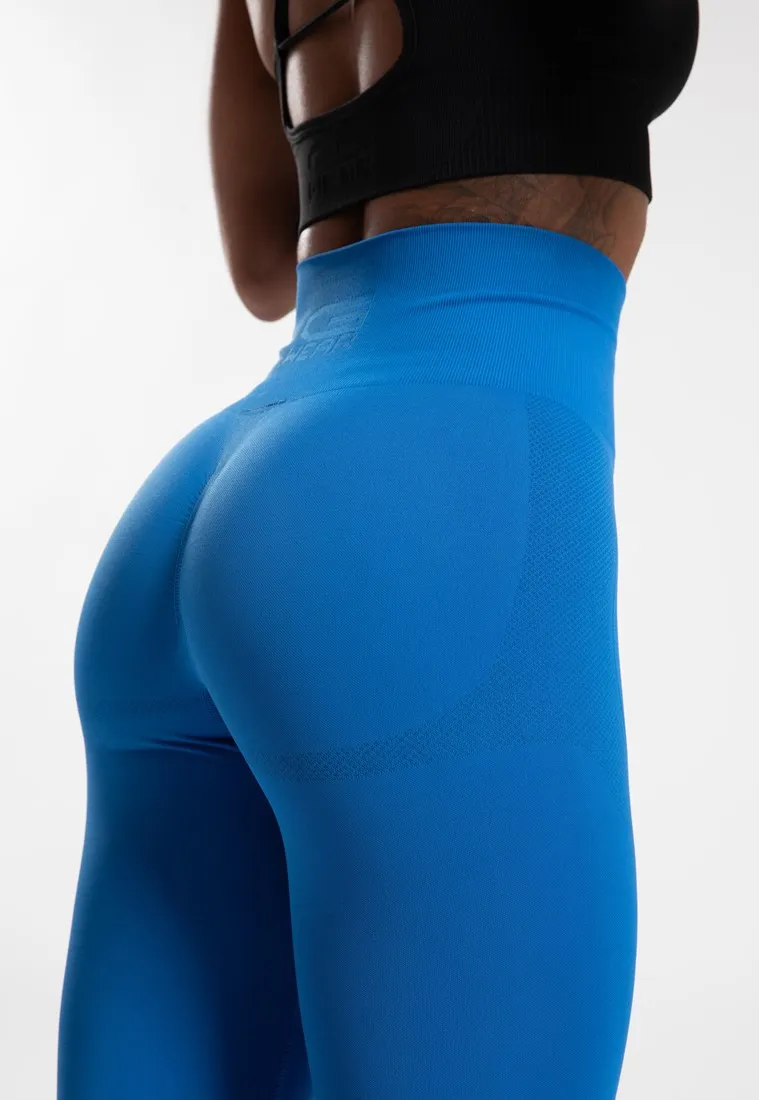 Olivia Seamless Leggings - Blue- M/L Gorilla Wear