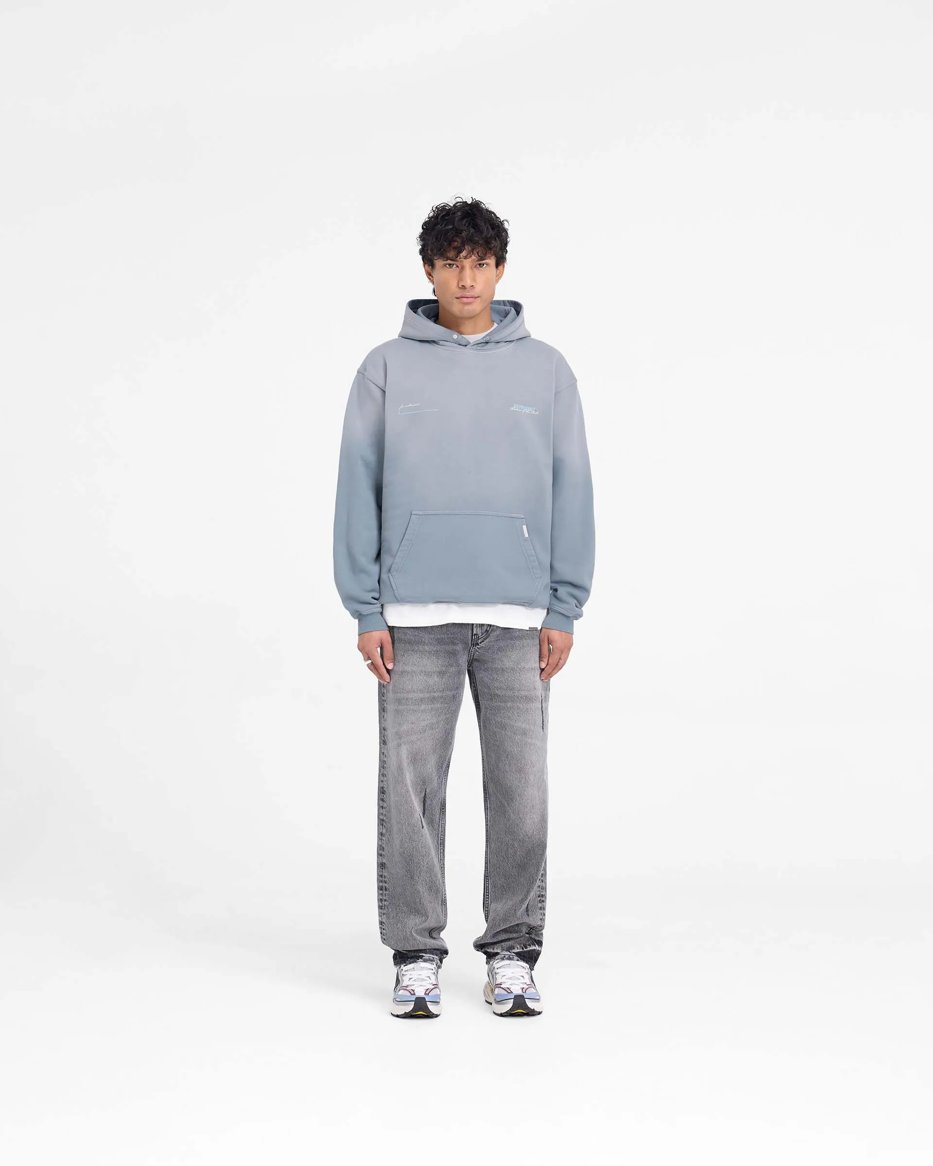 Patron Of The Club Hoodie - Washed Grey