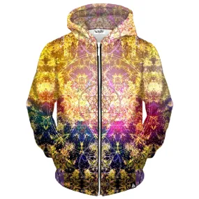 PINEAL METATRON ZIP UP HOODIE