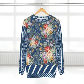 Porcelain Fleur Unisex Sweatshirt