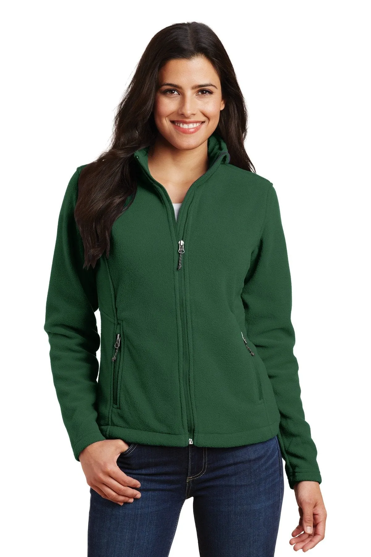 Port Authority Ladies Value Fleece Jacket L217 Forest Green