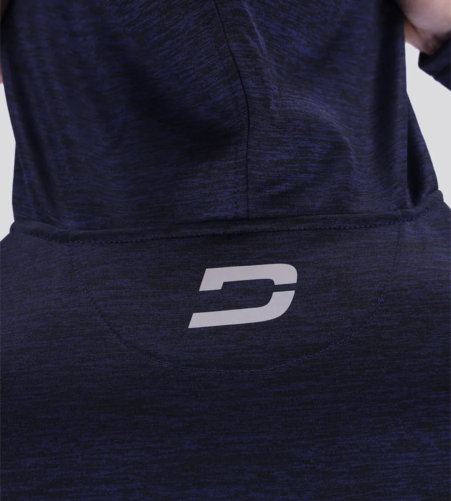 PRO TECH HYBRID HOODIE - NAVY