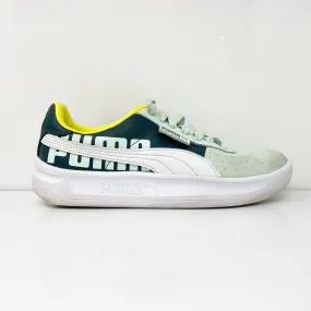 Puma Womens California 370315 01 Green Casual Shoes Sneakers Size 7