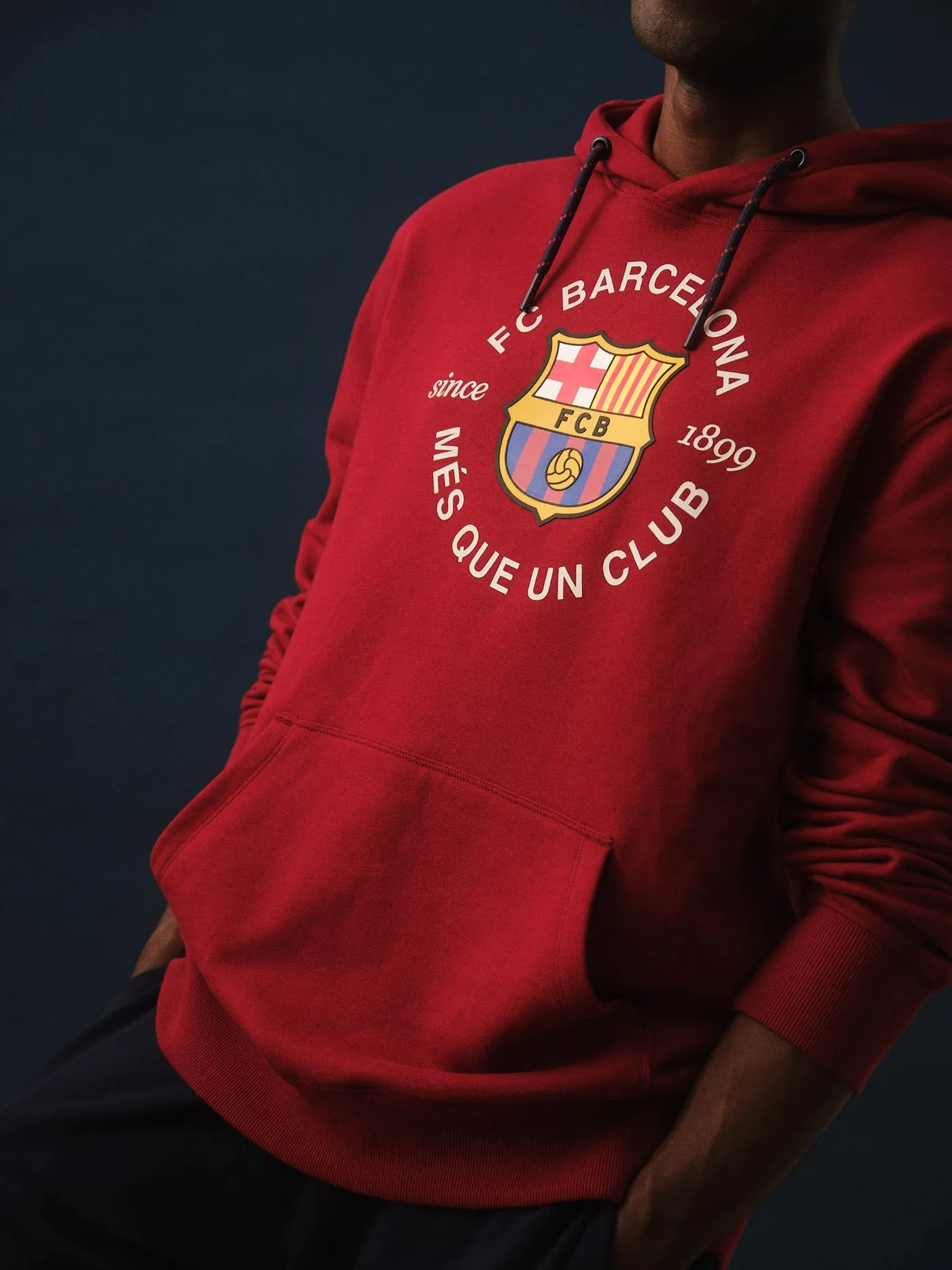 Red Hoodie with Bara Crest