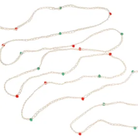 Retired - Beaded Crochet Christmas Tree Garland