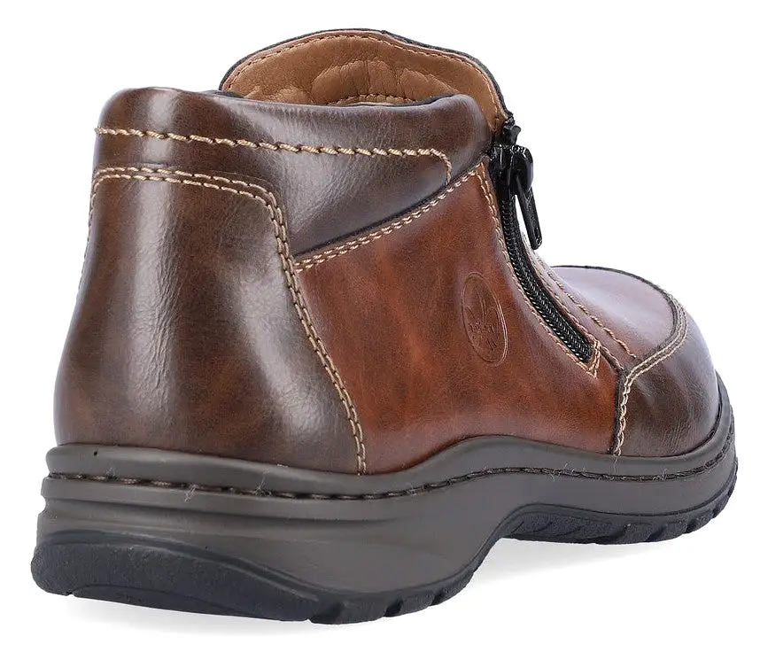 Rieker 03352-24 Mens Zip Fastening Ankle Boot