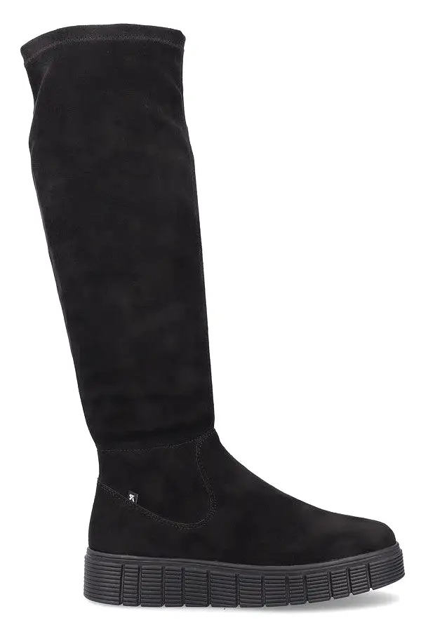 Rieker Evolution W1080-00 Womens Knee High Boot