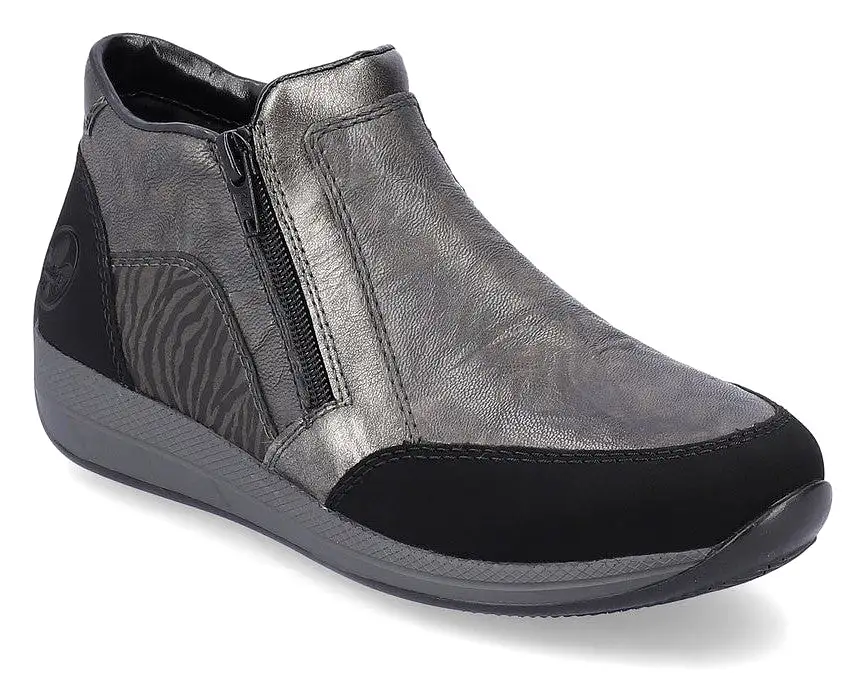 Rieker N1152-42 Womens Leather Ankle Boot