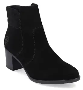 Rieker Y2058-00 Suede Leather Ankle Boot