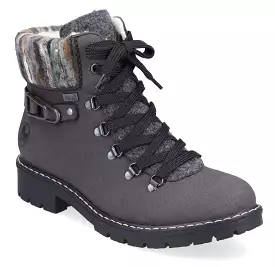 Rieker Y9131 Womens Warm Lined Winter Ankle Boot