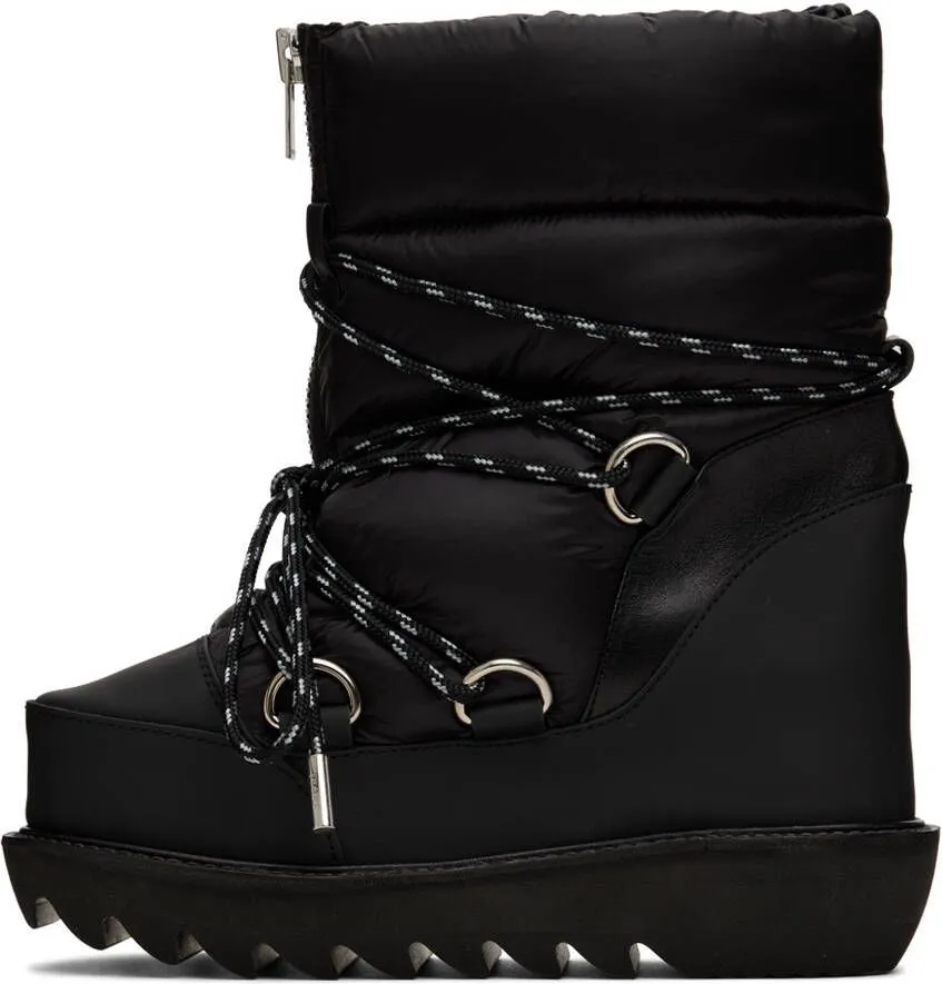 Sacai Black Nylon Boots