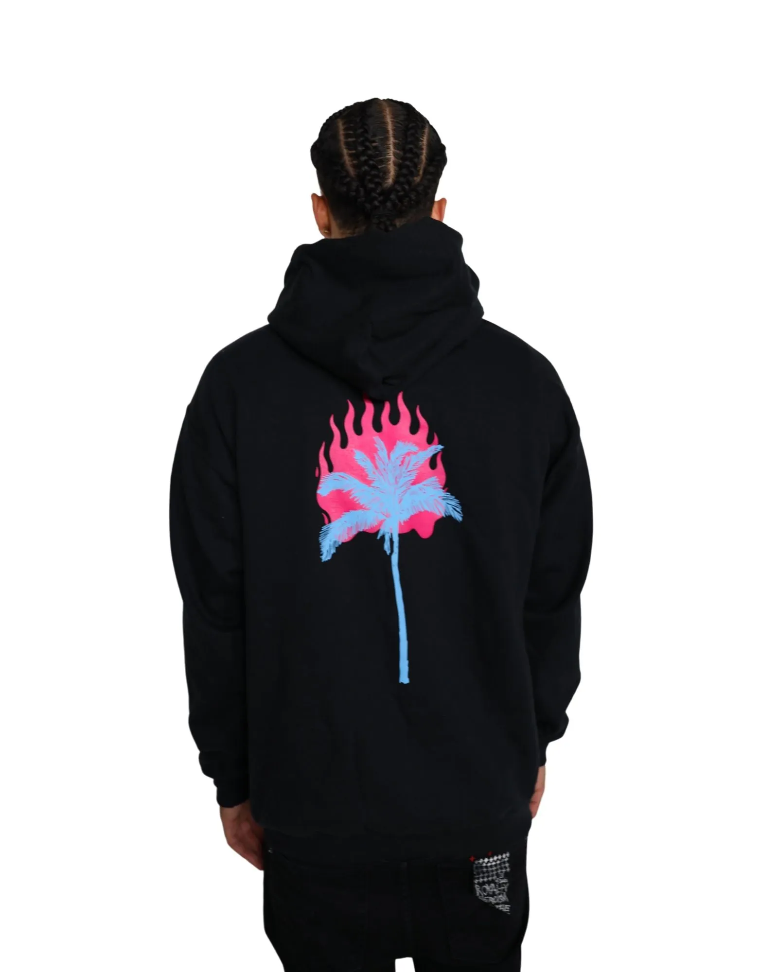 SAVE LA ROSE HOODIE - BLACK