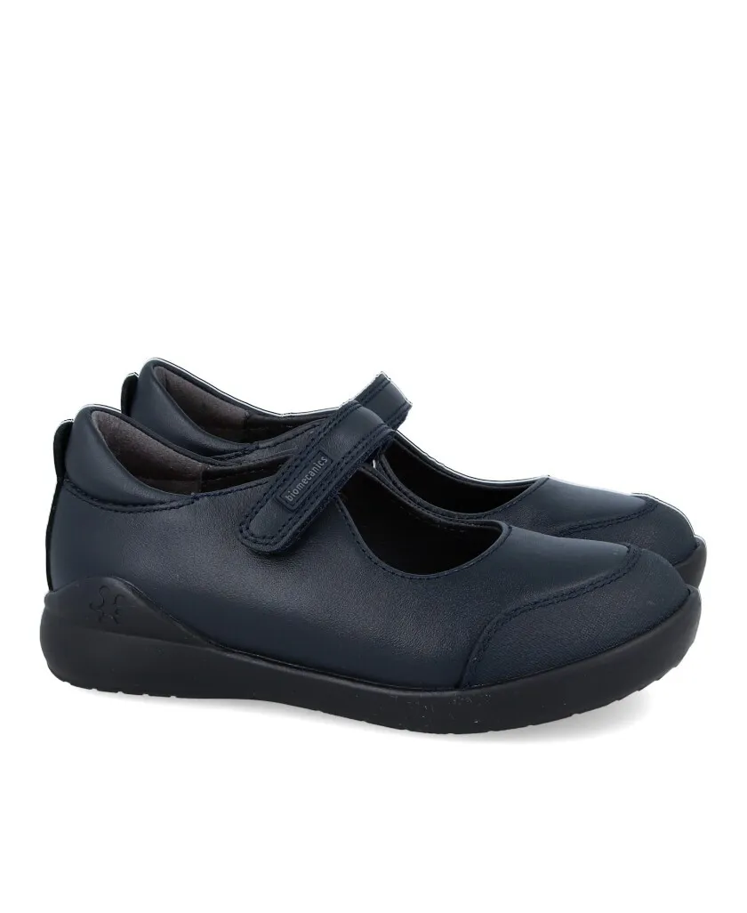 School shoes with velcro fastening Biomecanics 181121