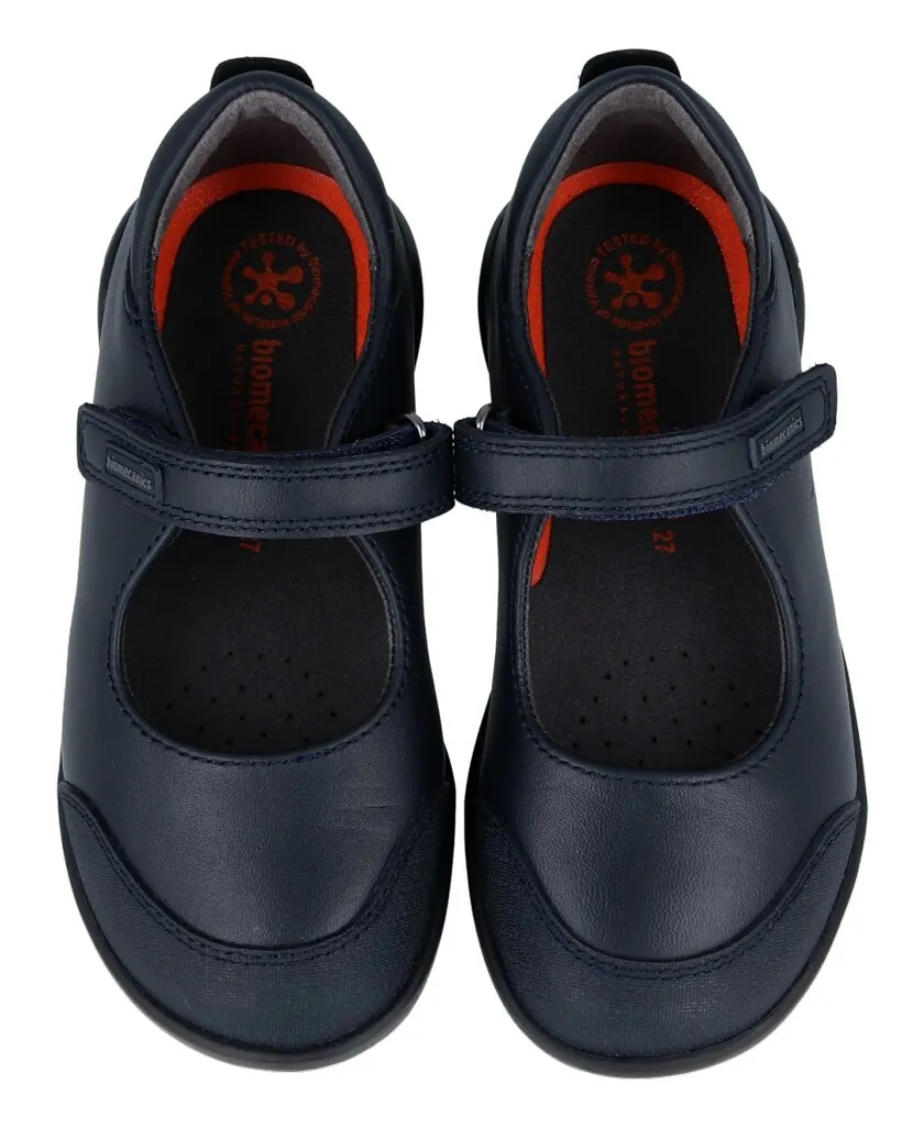 School shoes with velcro fastening Biomecanics 181121