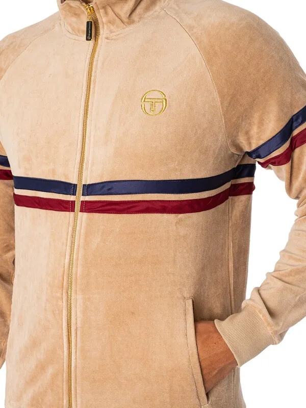 Sergio Tacchini Orion Luxe Track Jacket - Humus