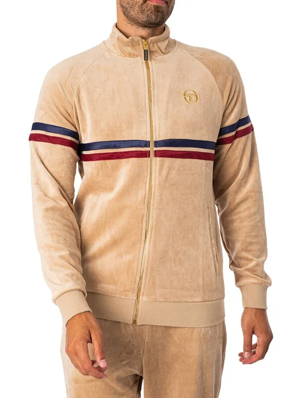 Sergio Tacchini Orion Luxe Track Jacket - Humus