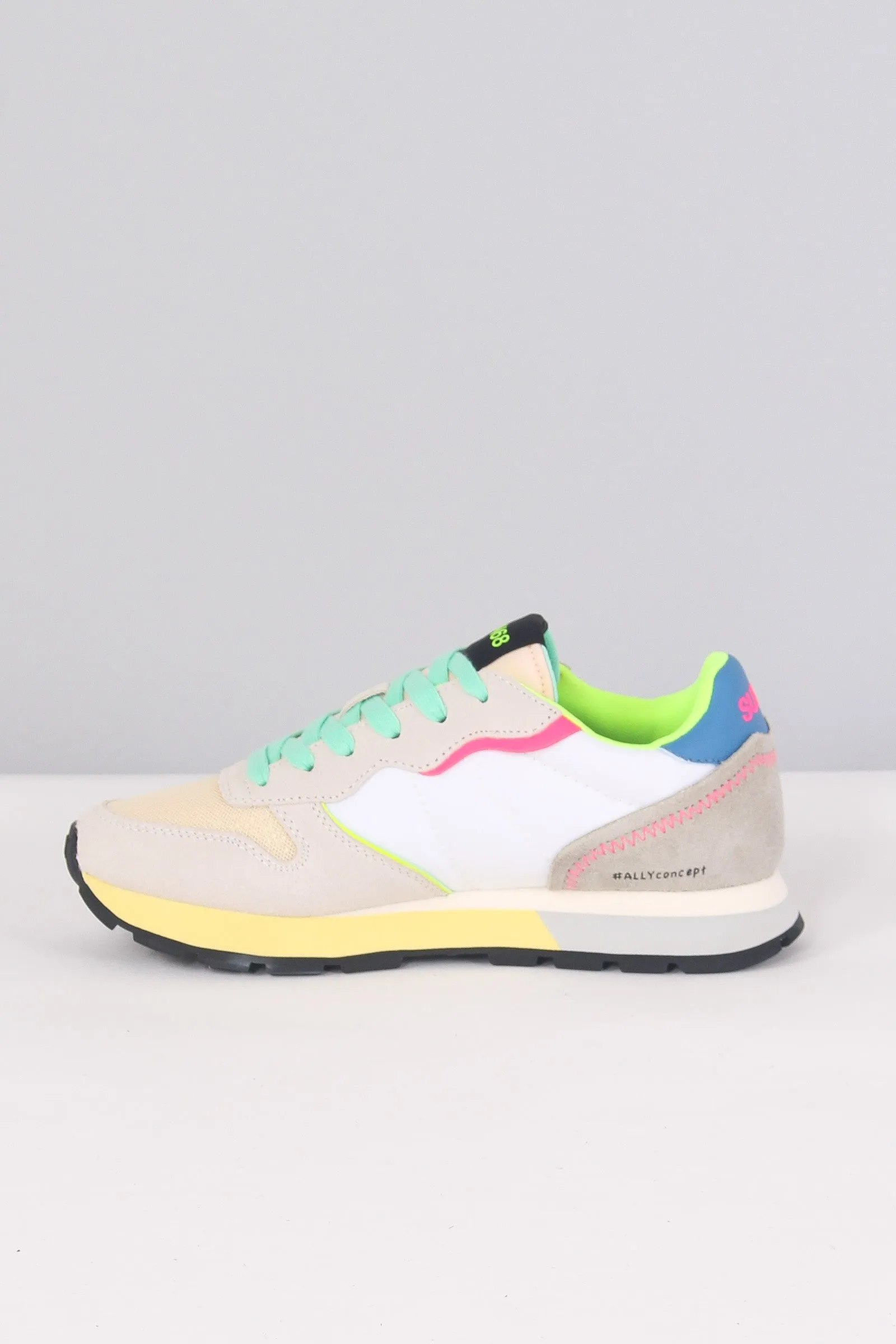 Sneaker Ally Color Explosion Bianco