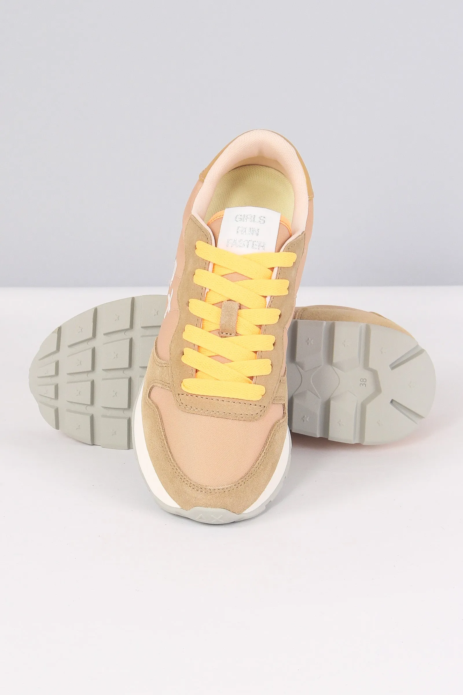 Sneaker Ally Solid Nylon Beige