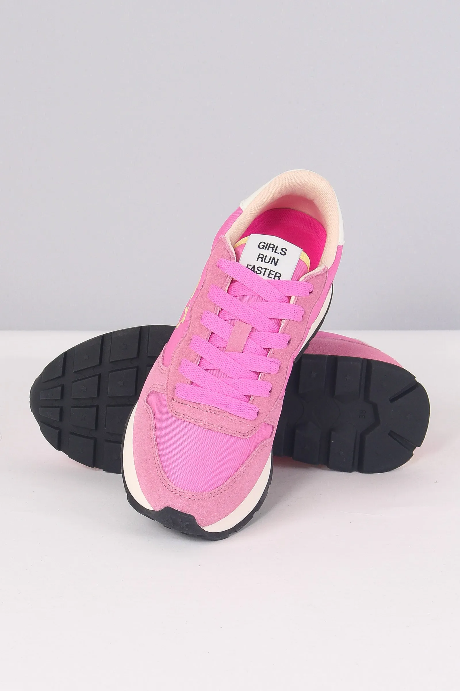 Sneaker Ally Solid Nylon Ciclamino