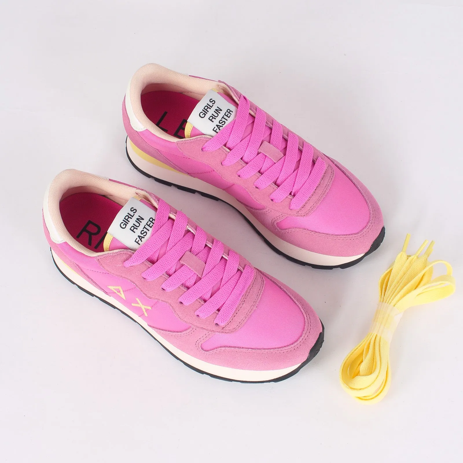 Sneaker Ally Solid Nylon Ciclamino