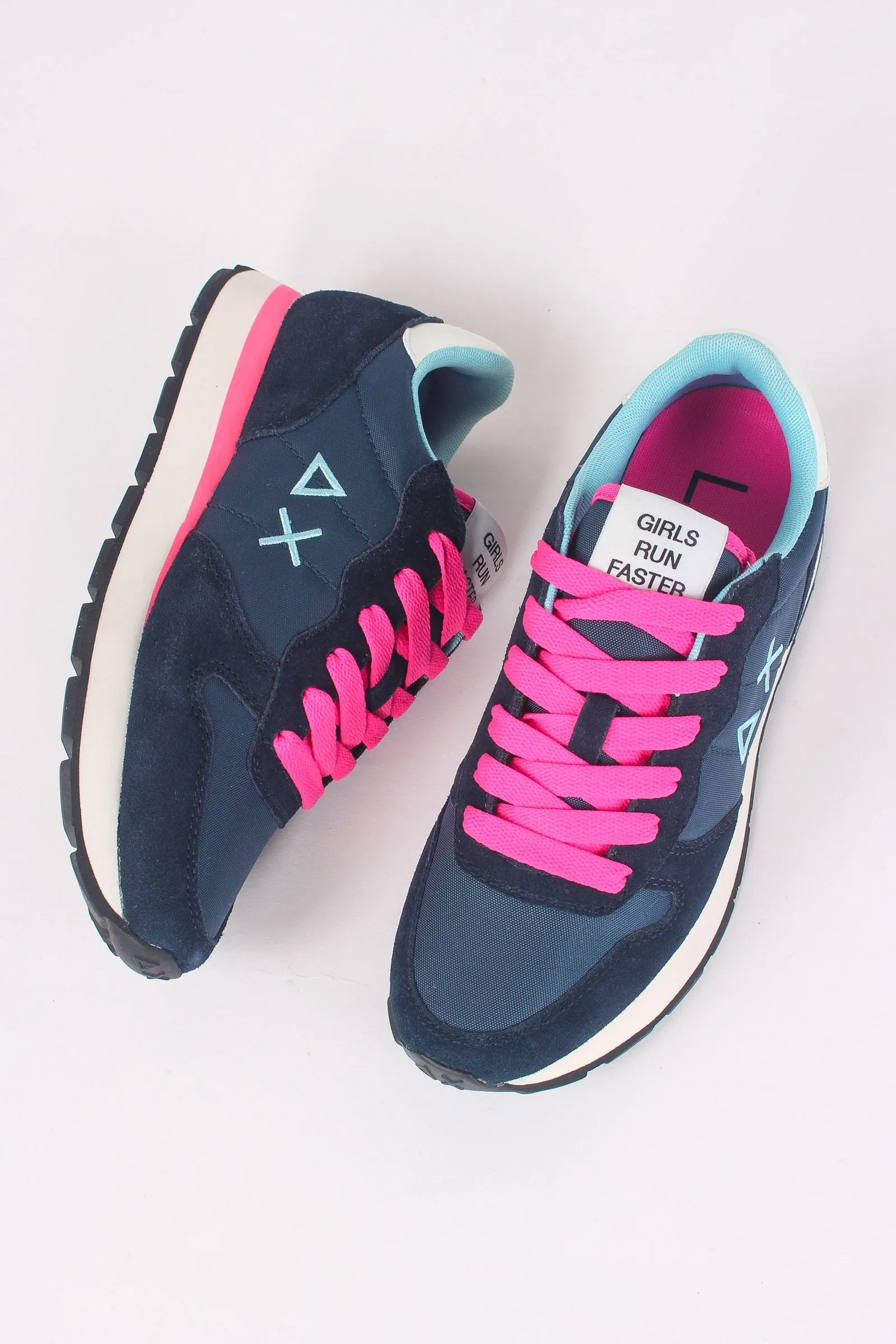 Sneaker Ally Solid Nylon Navy Blue